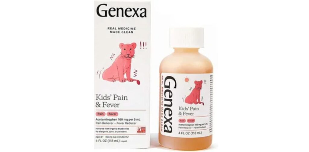  Genexa Kids Pain & Fever Relief
