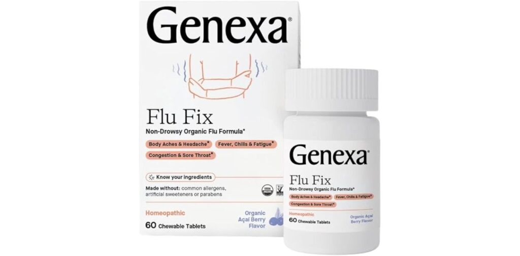   Genexa Flu fix for kids and adults 
